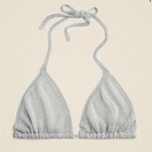 Maryam Nassir Zadeh X J.Crew metallic bralette